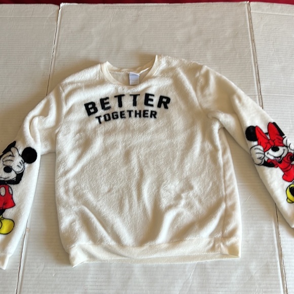 Disney Velour Sweatshirt. #1257 - Picture 2 of 8